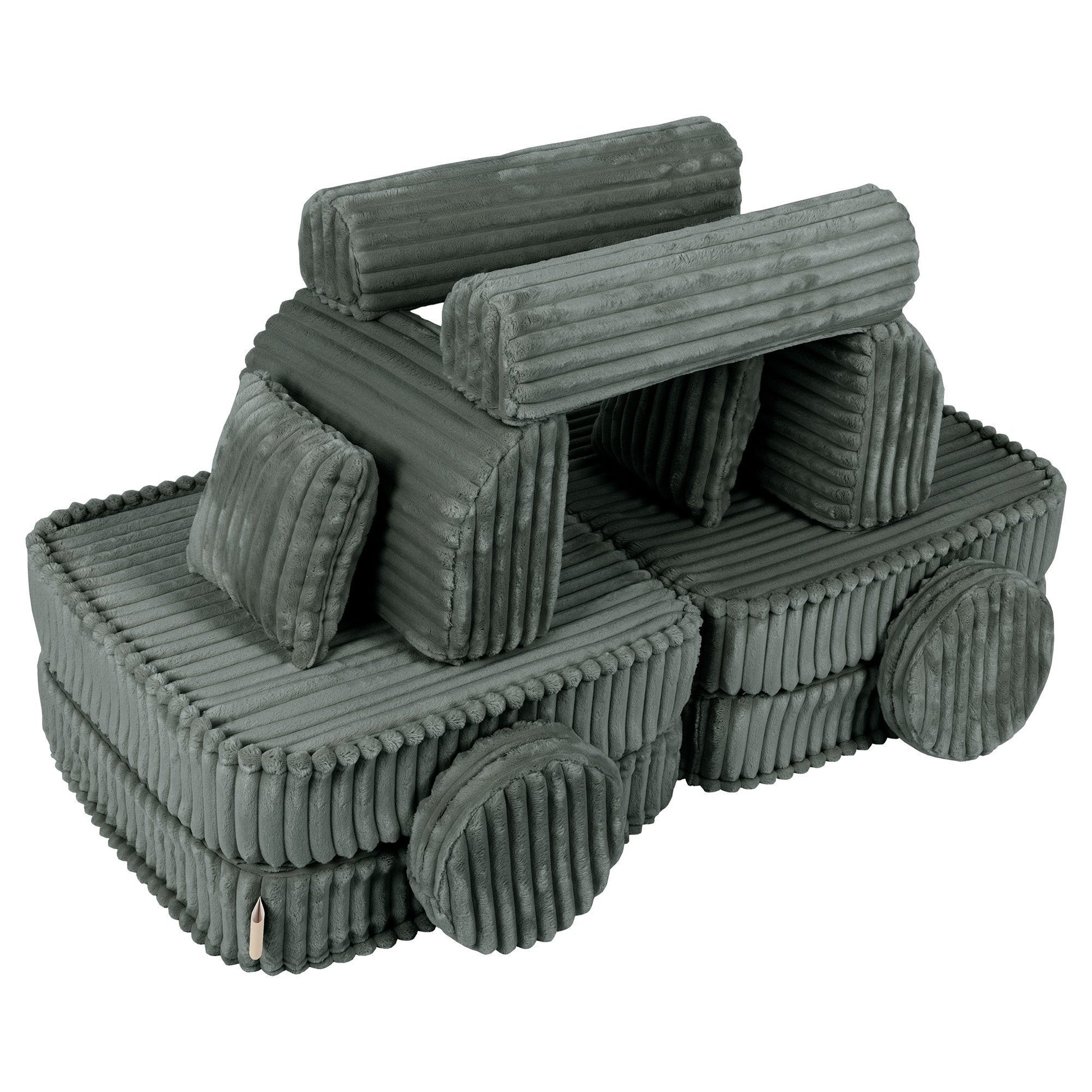 Modulaire Kinderbank Bosgroen Churros Kinderen Zitcomfort by MeowBaby