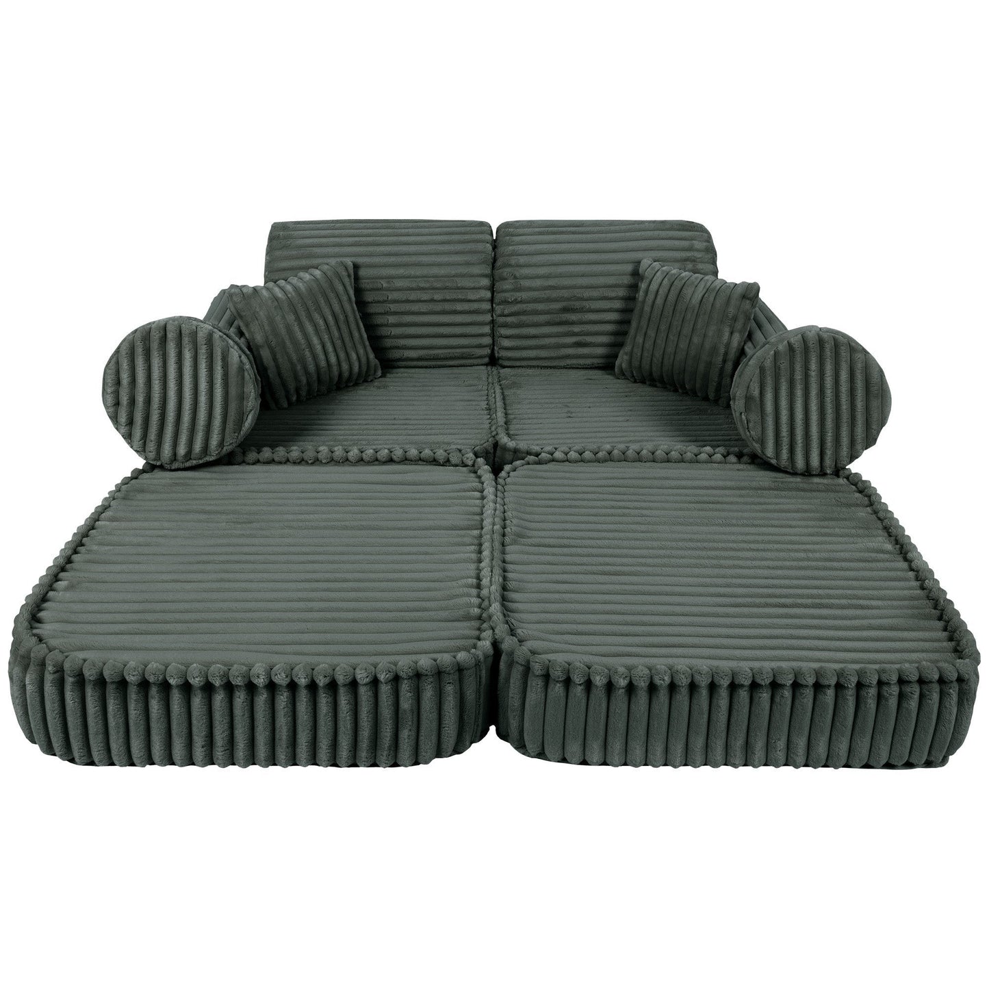 Modulaire Kinderbank Bosgroen Churros Kinderen Zitcomfort by MeowBaby