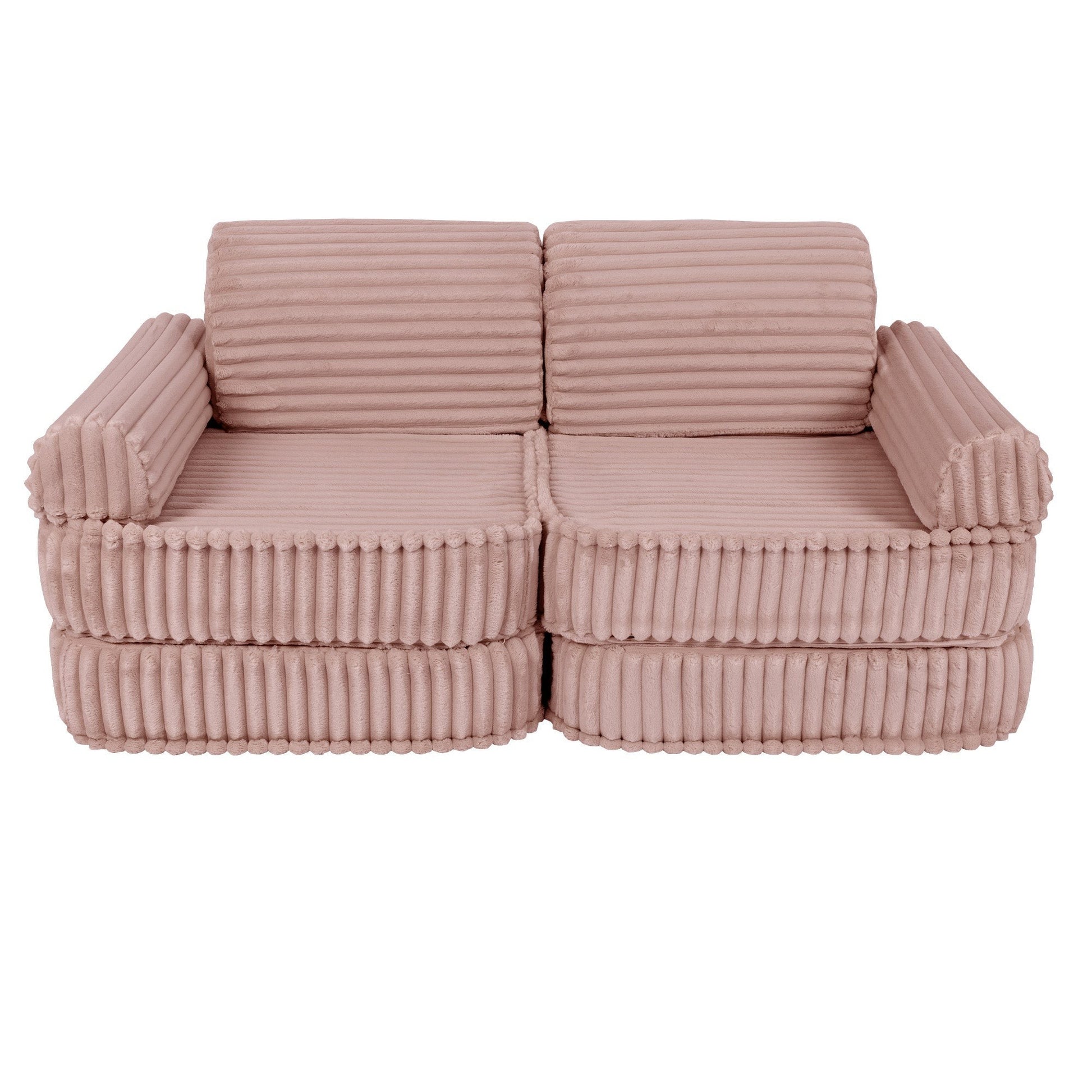 Modulair Kinderbank Churros Roze Aanpasbaar Comfortabel by MeowBaby