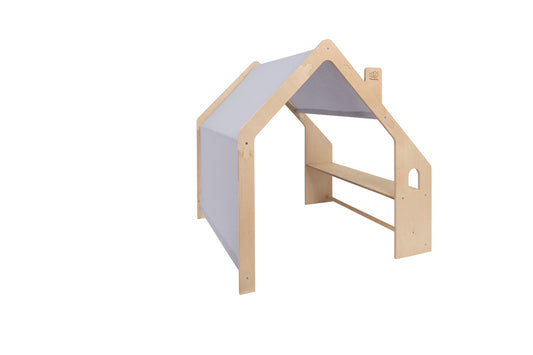 Houten Speelhuis Voor Kinderen Natuurlijke Afwerking by MeowBaby
