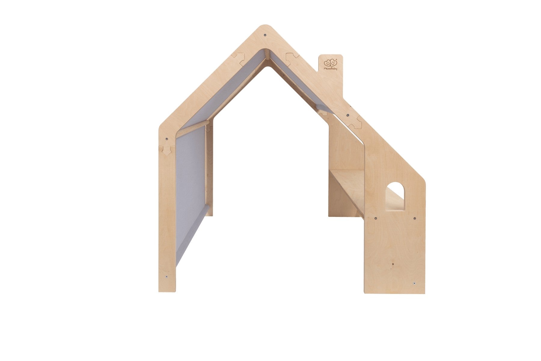 Houten Speelhuis Voor Kinderen Natuurlijke Afwerking by MeowBaby