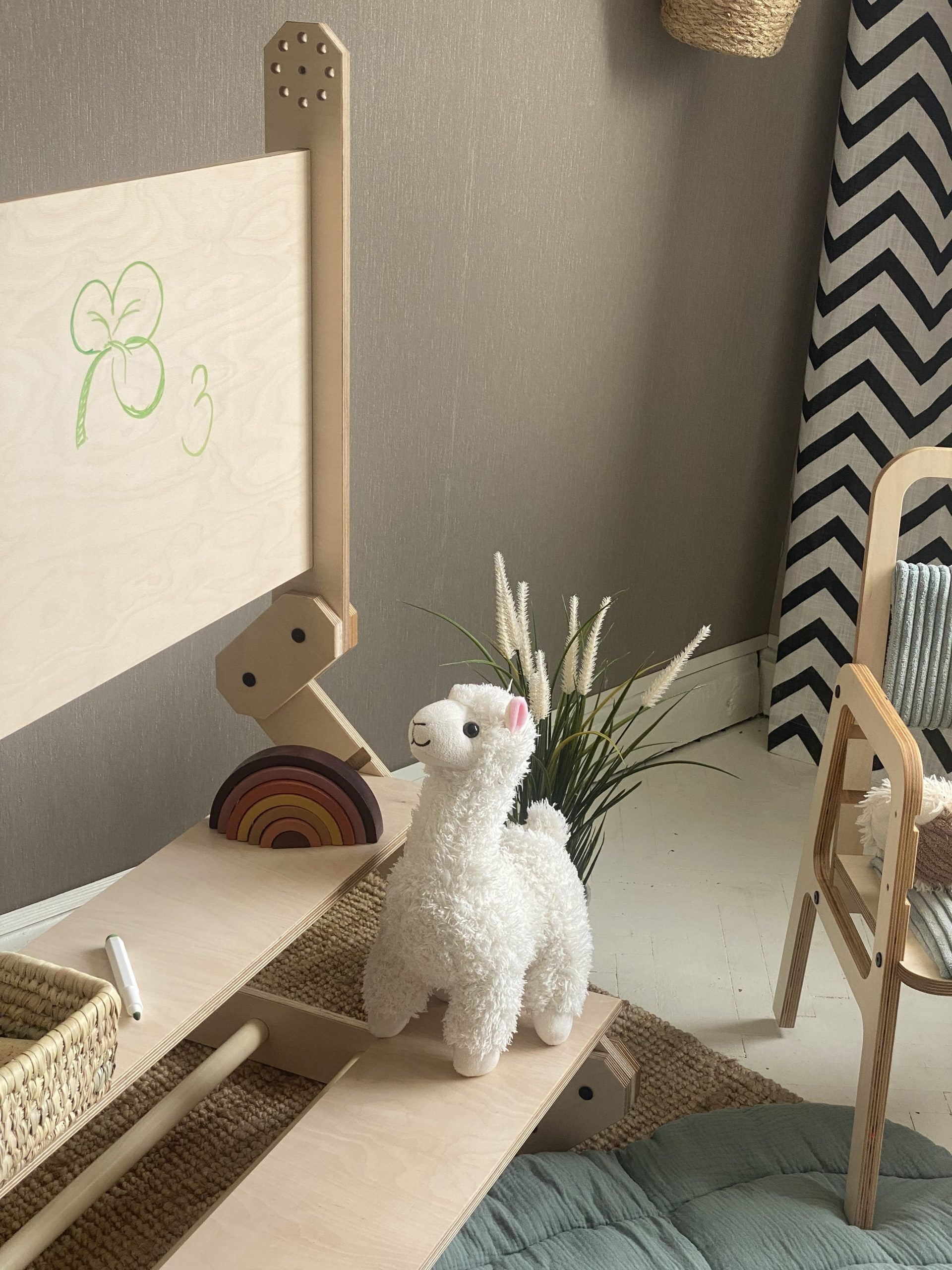 Montessori Klimset Tafelsysteem Tekentafel NABU Binnenspelen by Luula