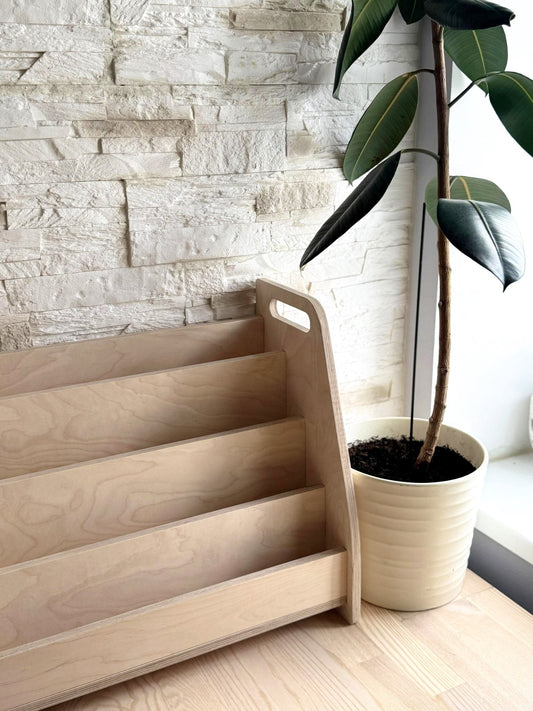 Montessori Geïnspireerde Boekenplank Voor Kinderen Niveaus by OakHill