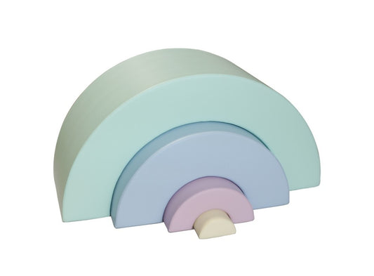 Montessori Zachte Speelset Regenboogkleurig Sensorisch by IGLU