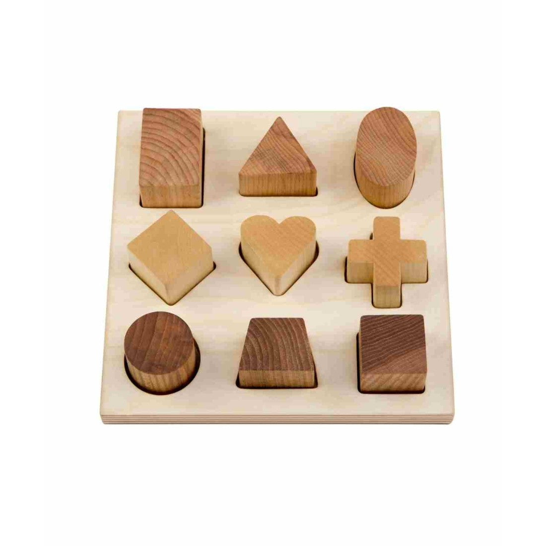 Houten Vormenpuzzel Educatief Ontwikkelt Motoriek Peuters by Wooden Story