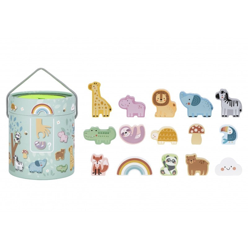 Mysterie Doos Tastspellen Ontdekken Vormpjes Kinderen by Woopie Let's Go Green