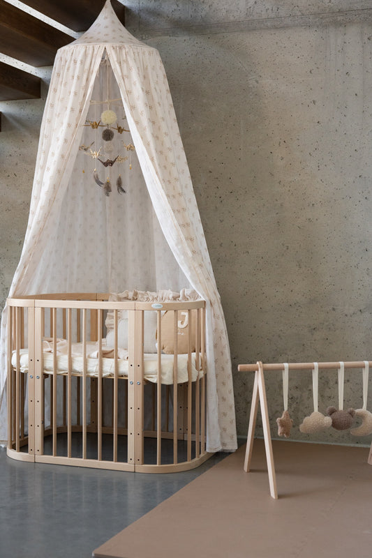 Katoenen Hangende Luifel Met Bohemien Bloemdecoratiestijl by moi mili