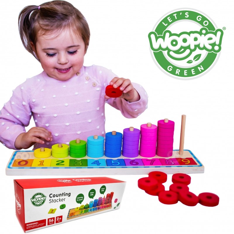Houten Sorteerder Kleuren Leren Tellen Onderwijsgericht by Woopie Let's Go Green