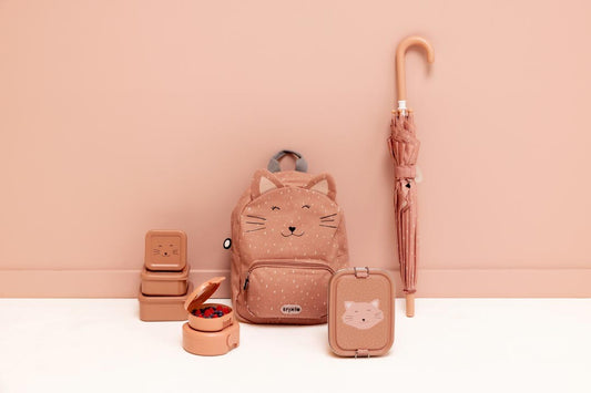 Lunchbox Dierenvriendjes Kat Robuuste Kunststof Draagbaar by Trixie Baby