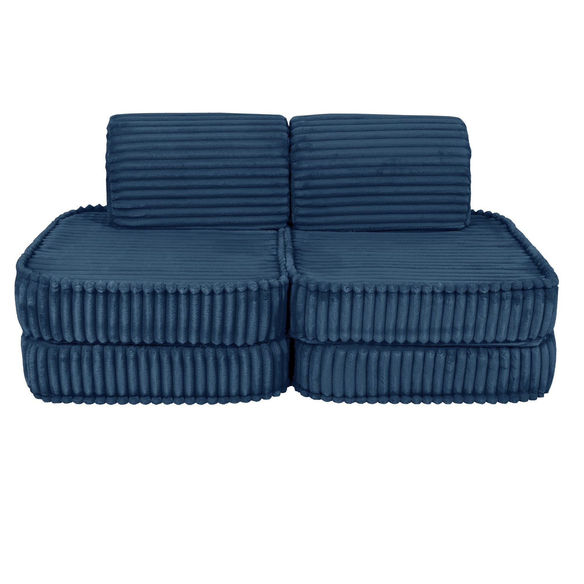 Modulaire Kinderbank Blauw Churros Zitcomfort Compact by MeowBaby