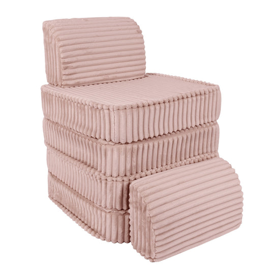 Kleine Modulaire Kinderbank Roze Churros Voor Kinderen by MeowBaby