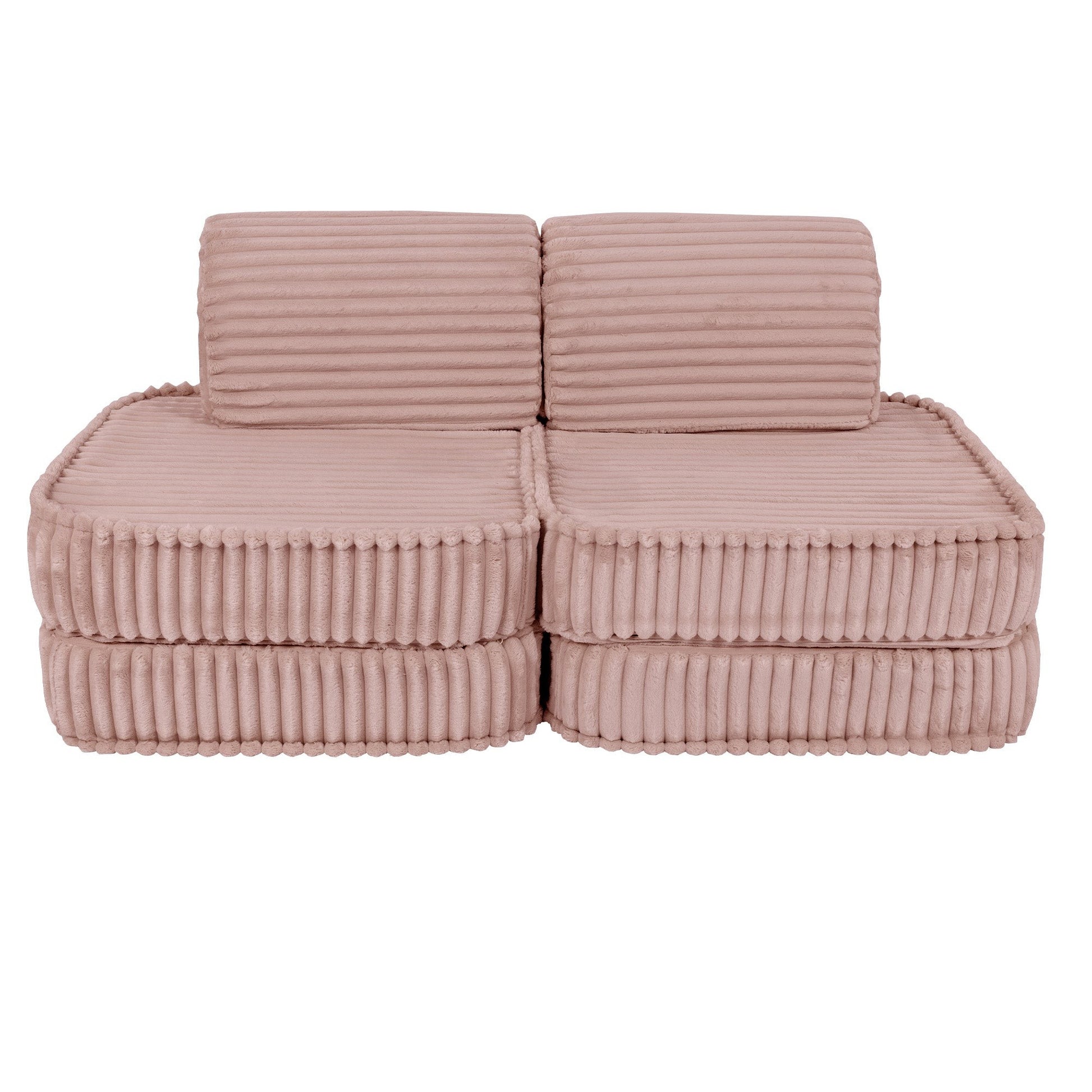 Kleine Modulaire Kinderbank Roze Churros Voor Kinderen by MeowBaby