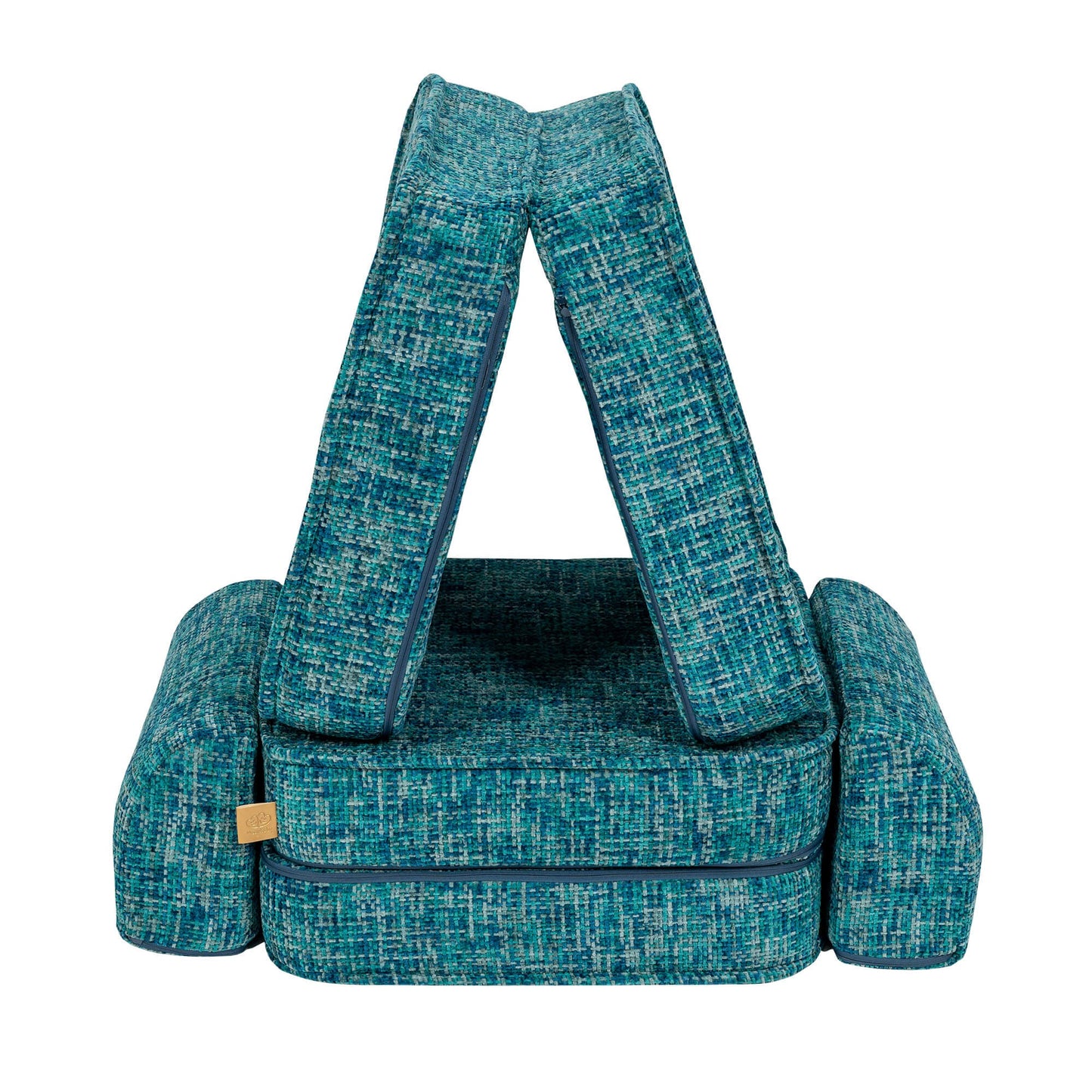 Modulaire Kinderbank Lagoonblauw Comfortabel Voor Kinderen by MeowBaby