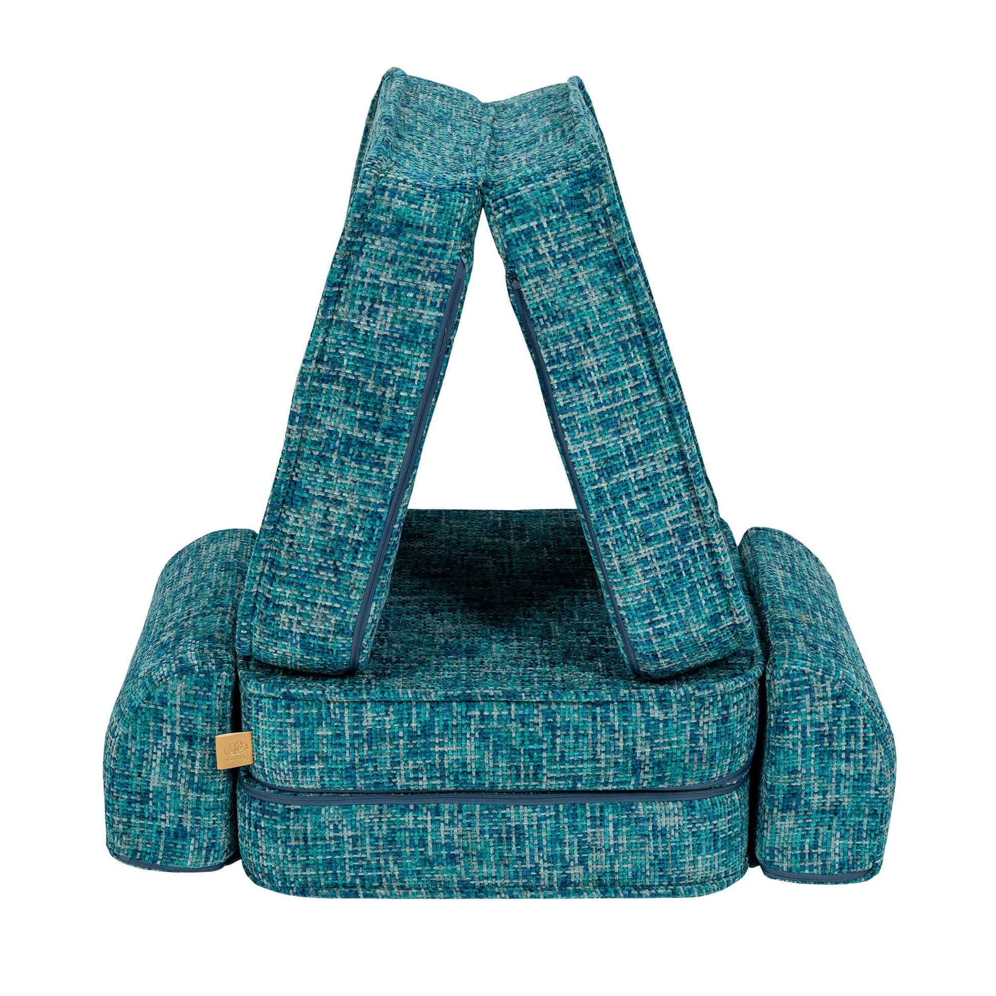 Modulaire Kinderbank Lagoonblauw Comfortabel Voor Kinderen by MeowBaby