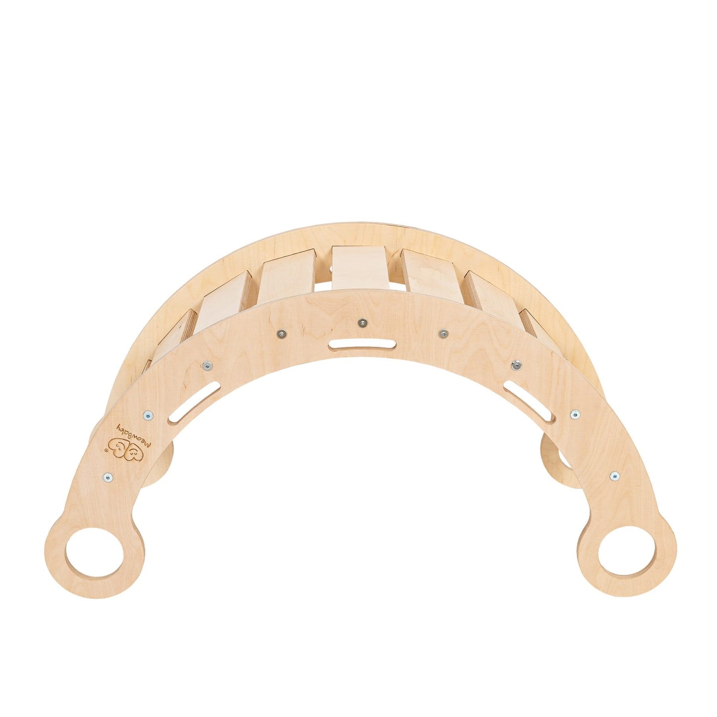 Schommel Natuurhout Comfortabel Grijs Kussenhoes Luxe by MeowBaby