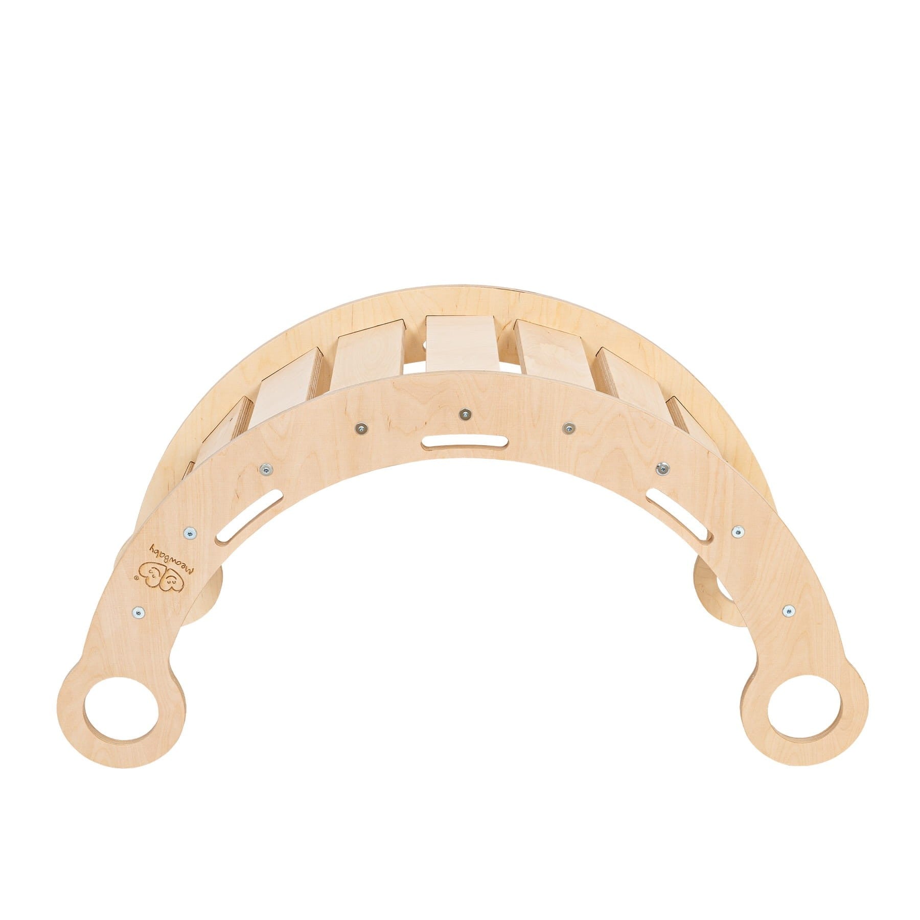 Schommel Natuurhout Comfortabel Grijs Kussenhoes Luxe by MeowBaby