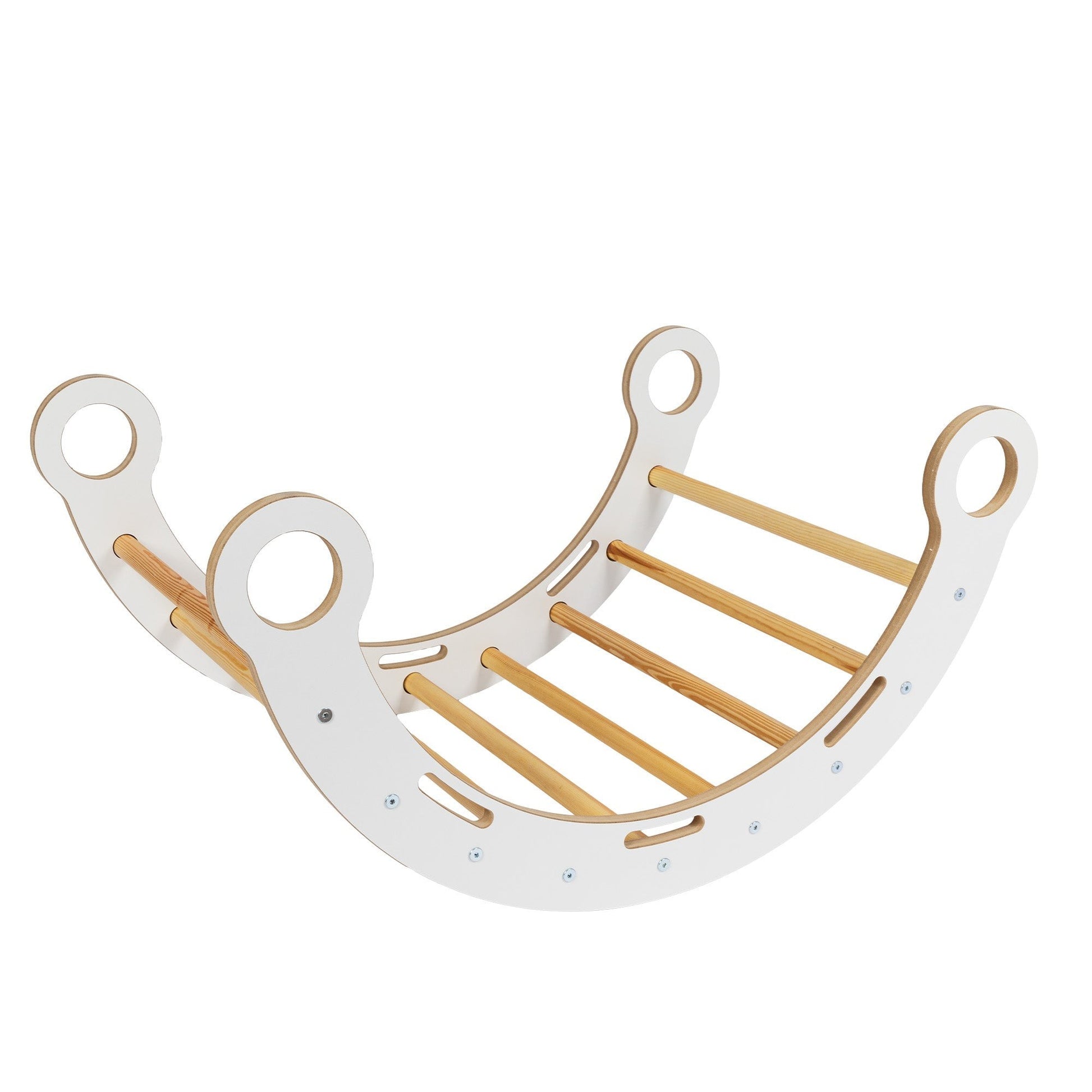 Schommel Speeltoestel Voor Kinderen Inclusief WitKussen by MeowBaby