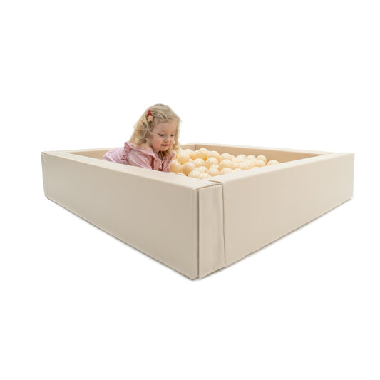 Zachte Ballenbak Beige Sensorische Speelplezier Kinderen by IGLU