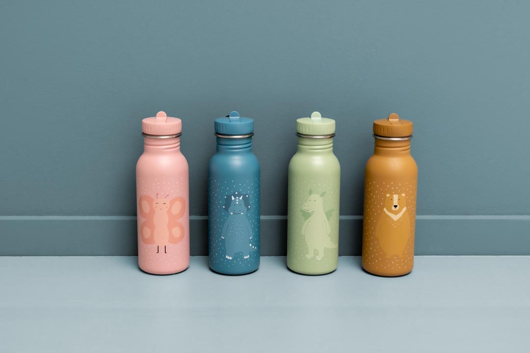 Roestvrijstalen Fles 350ml Kindvriendelijkheid Ontwerp by Trixie Baby
