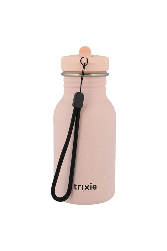 RVS Fles 350 Milliliter Duurzaam Herbruikbaar Voor Kinderen by Trixie Baby