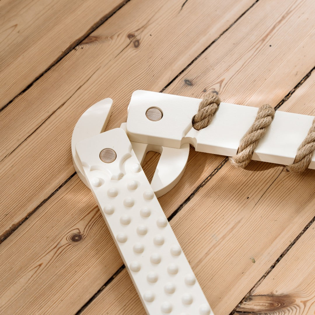 TipiToo Kleine Evenwichtsbalk 3-delig Met Jute Touw by Ette Tete