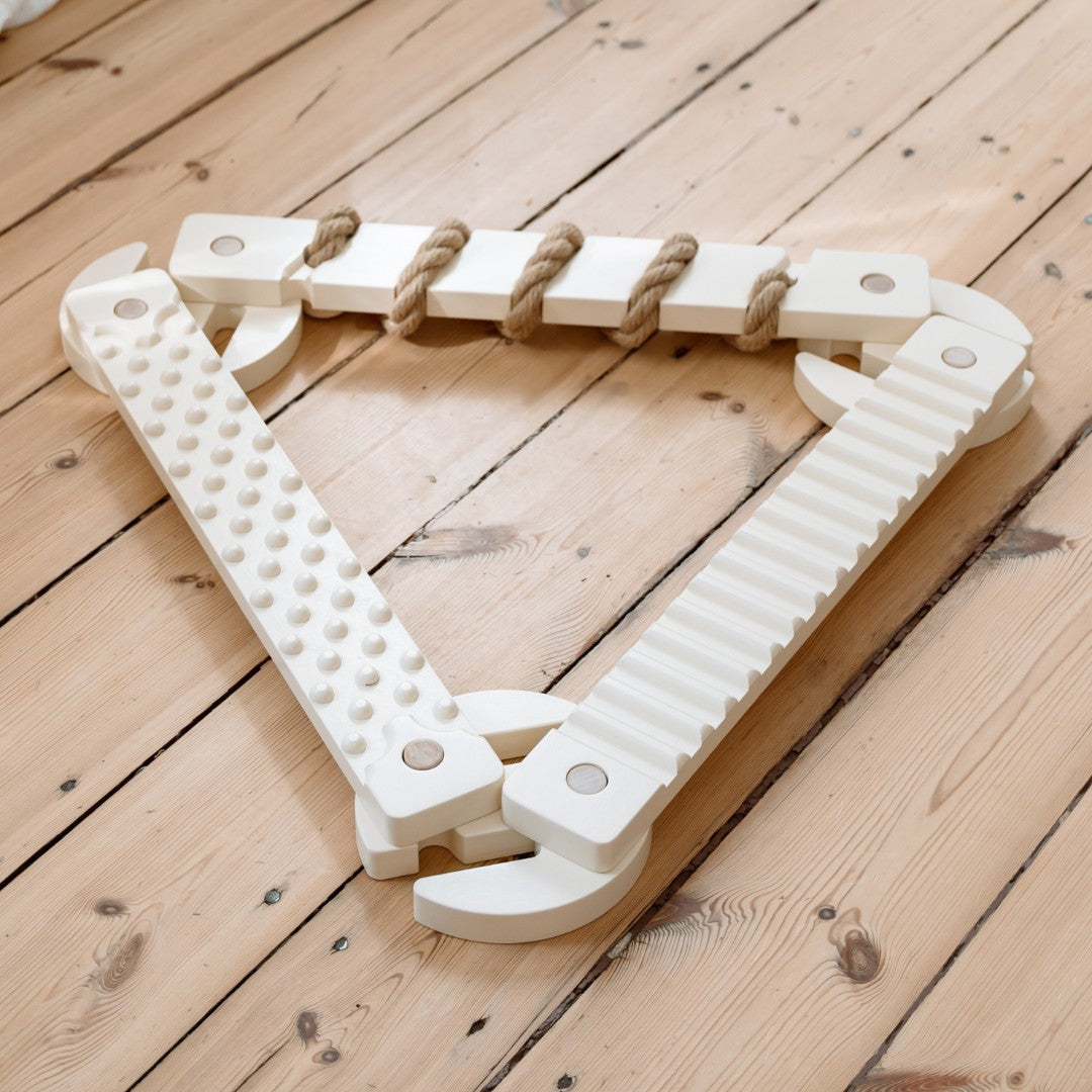 TipiToo Kleine Evenwichtsbalk 3-delig Met Jute Touw by Ette Tete