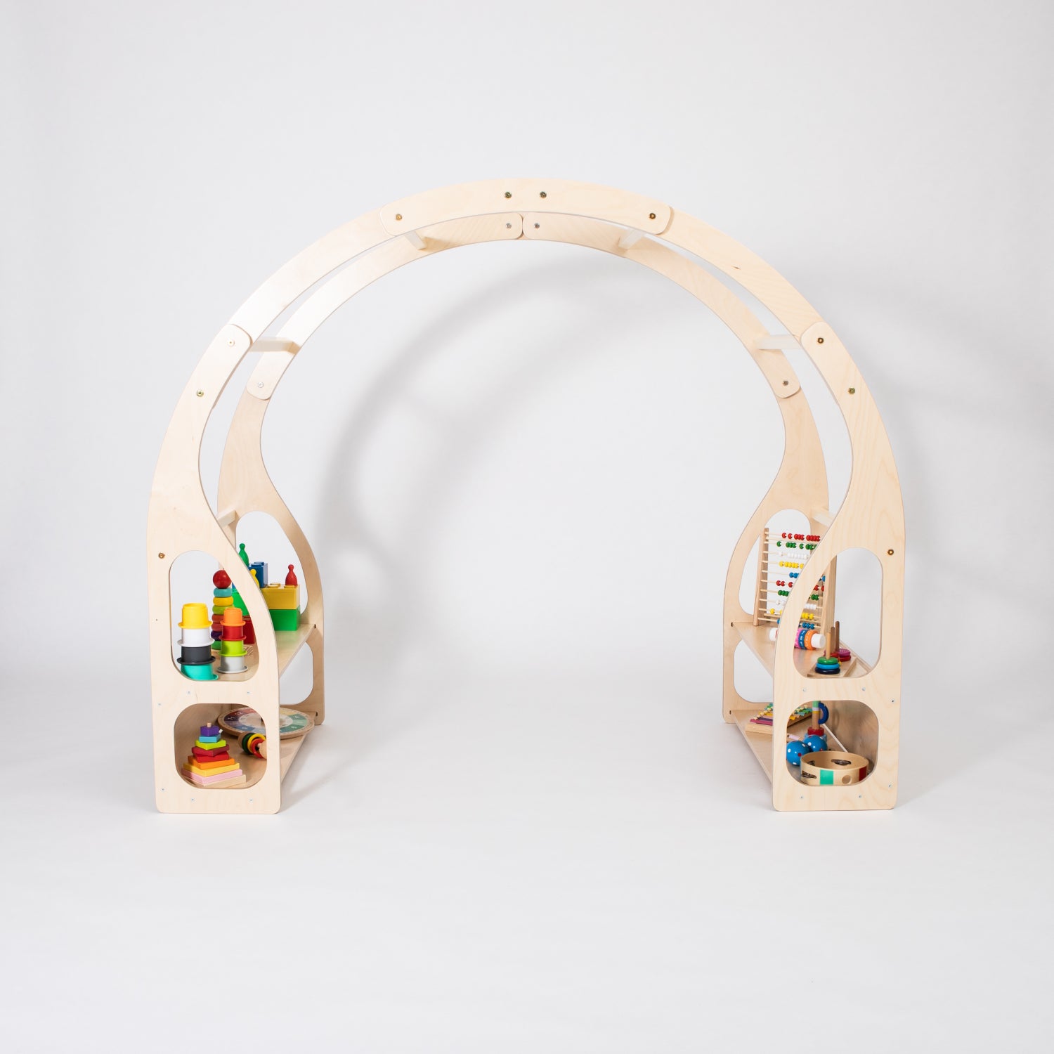 Montessori Speelstandaard Speelgoedrek Voor Kinderen Duurzaam by Montessori House Bed