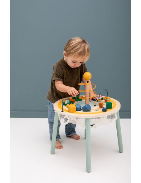 Houten Educatieve Speeltafel Voor Peuters Activiteiten by Trixie Baby