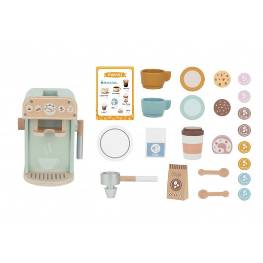 Houten Koffiezetapparaat Speelset Educatief Voor Kinderen by Woopie Let's Go Green