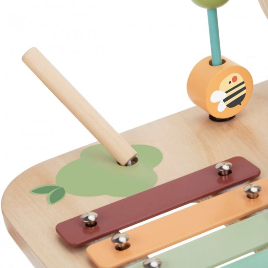Houten Educatieve Speeltafel Sensorisch Doolhof 5in1 by Woopie Let's Go Green