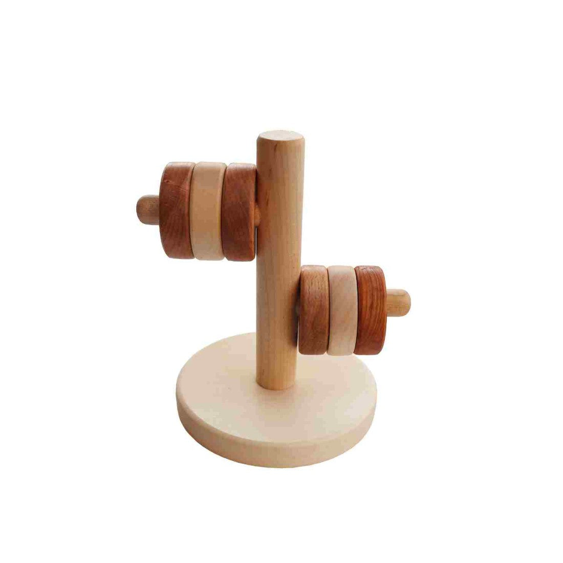 Houten Horizontale Toren Puzzel Ontwikkeling Motoriek by Wooden Story