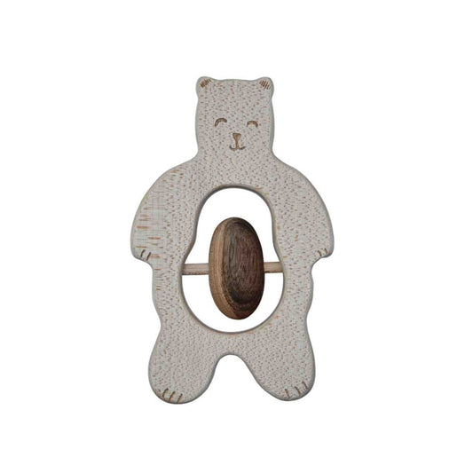 Knuffelbeer Rammelaar by Wooden Story