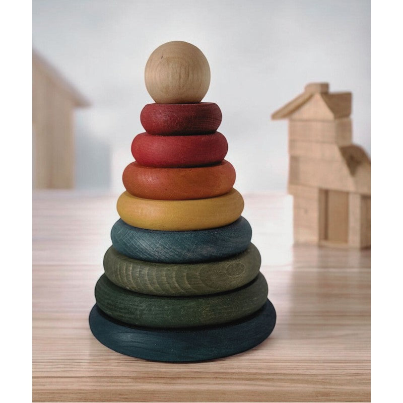Ronde Piramide | Kleuren by Wooden Story