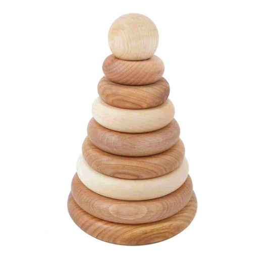 Ronde Piramide | Naturel by Wooden Story