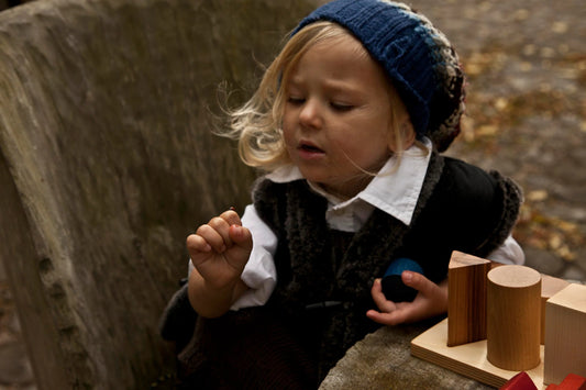 Houten Vormsorteer Blokken XL Educatiefmateriaal Pakket by Wooden Story