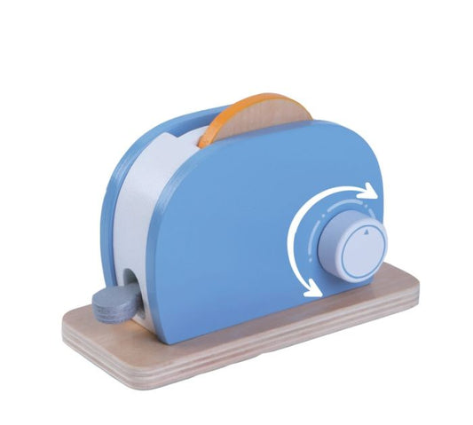 Houten Broodrooster Speelset Met Onderdelen Compleet by Gerardo's Toys