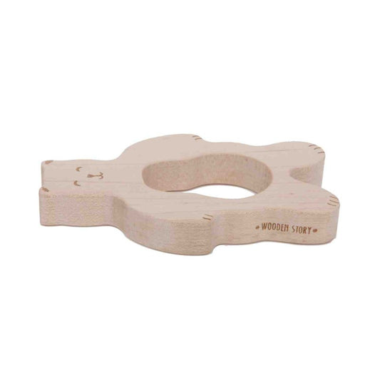 Houten bijtring | Teddy by Wooden Story