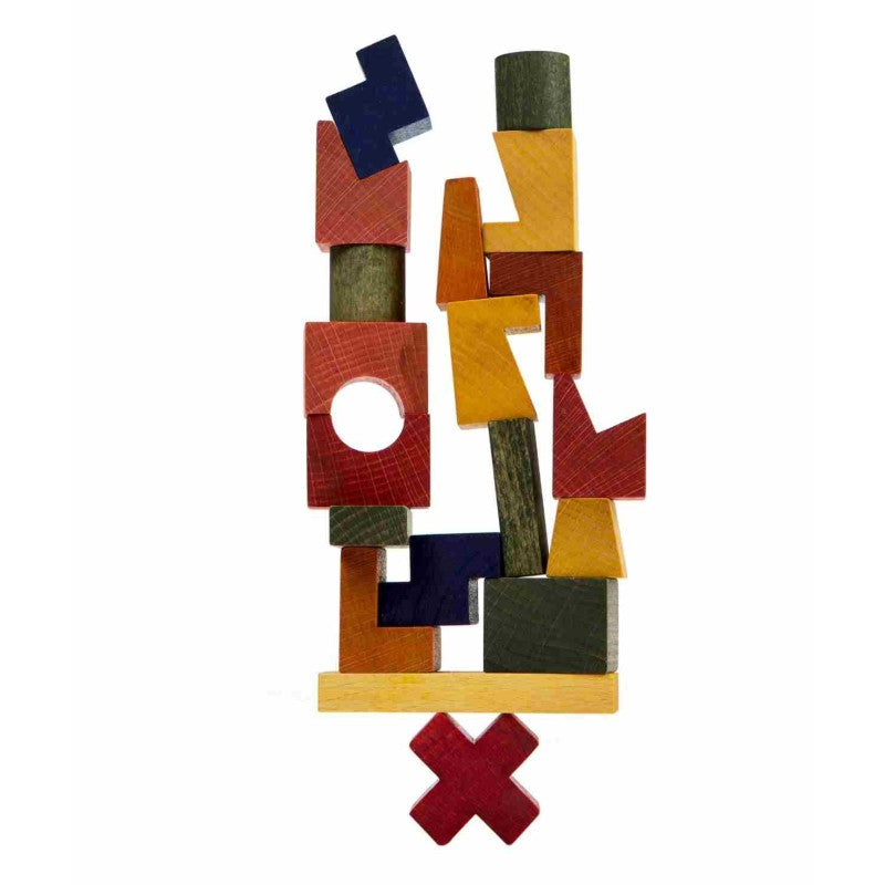 Houten Story Tower | Kleuren by Wooden Story