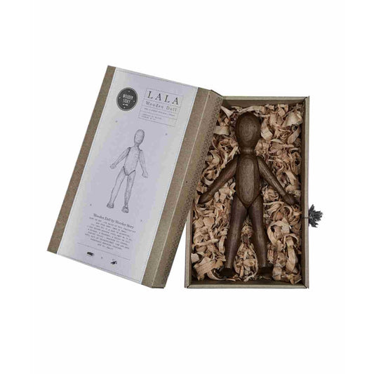 Houten Walnoot Pop Met Verbeeldingsvermogen Kleurig by Wooden Story