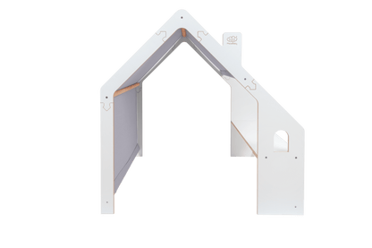 HoutenSpeel Speelhuis WitMet BlauweDak Decoratie Kinderen by MeowBaby