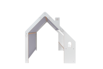 HoutenSpeel Speelhuis WitMet BlauweDak Decoratie Kinderen by MeowBaby