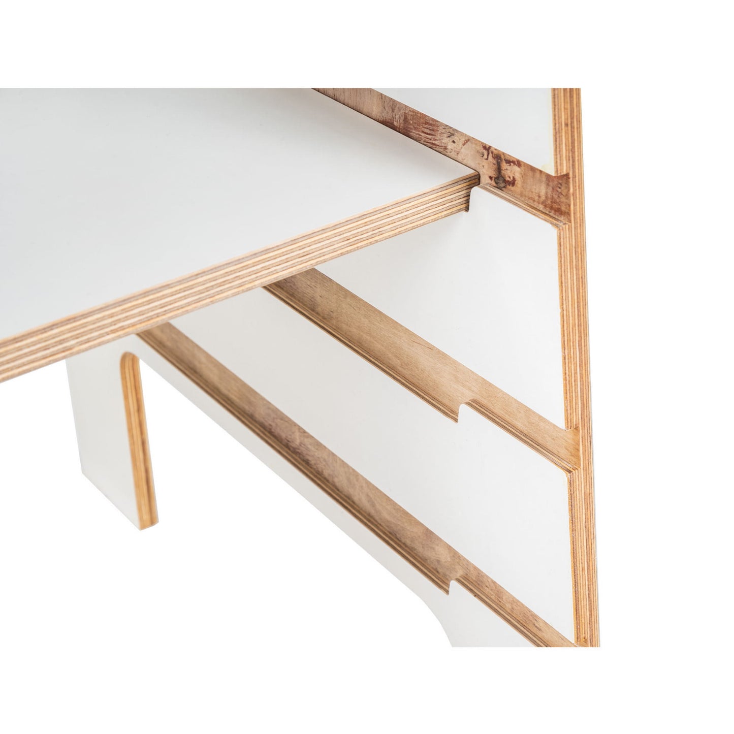 Multiplex Keukenhulp Scandinavisch Grijs DrietrapsVerstelling by MeowBaby