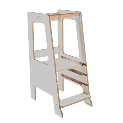 Multiplex Keukenhulp Scandinavisch Grijs DrietrapsVerstelling by MeowBaby