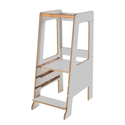 Multiplex Keukenhulp Scandinavisch Grijs DrietrapsVerstelling by MeowBaby