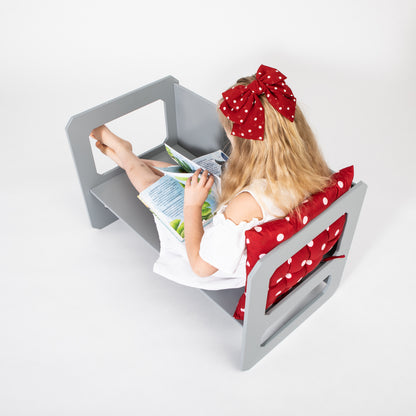 Montessori Afleertafel Stoelset Veilig Minimalistisch by Montessori House Bed