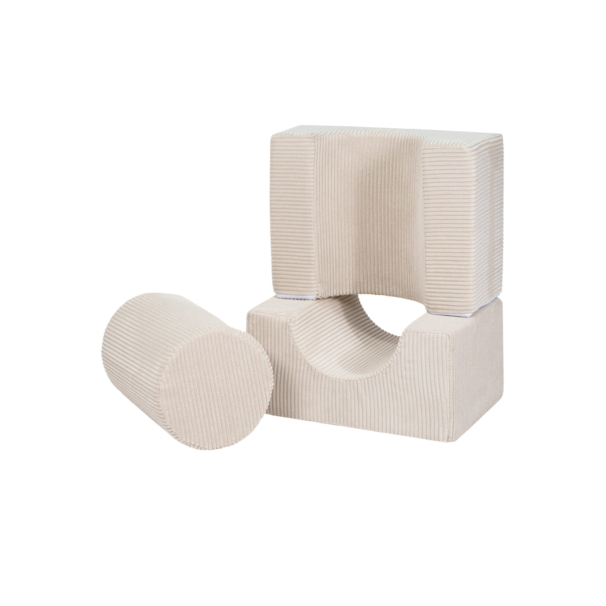 Esthetische Vormenset Drie Delig Ecru Voor Speelplezier by MeowBaby