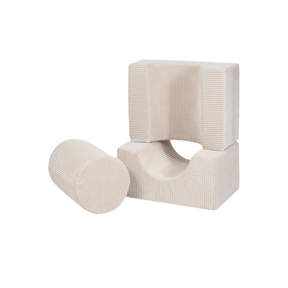 Esthetische Vormenset Drie Delig Ecru Voor Speelplezier by MeowBaby