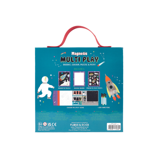 Magnetische Multiplay Speelset Ruimte Tekenen Puzzels by Floss & Rock