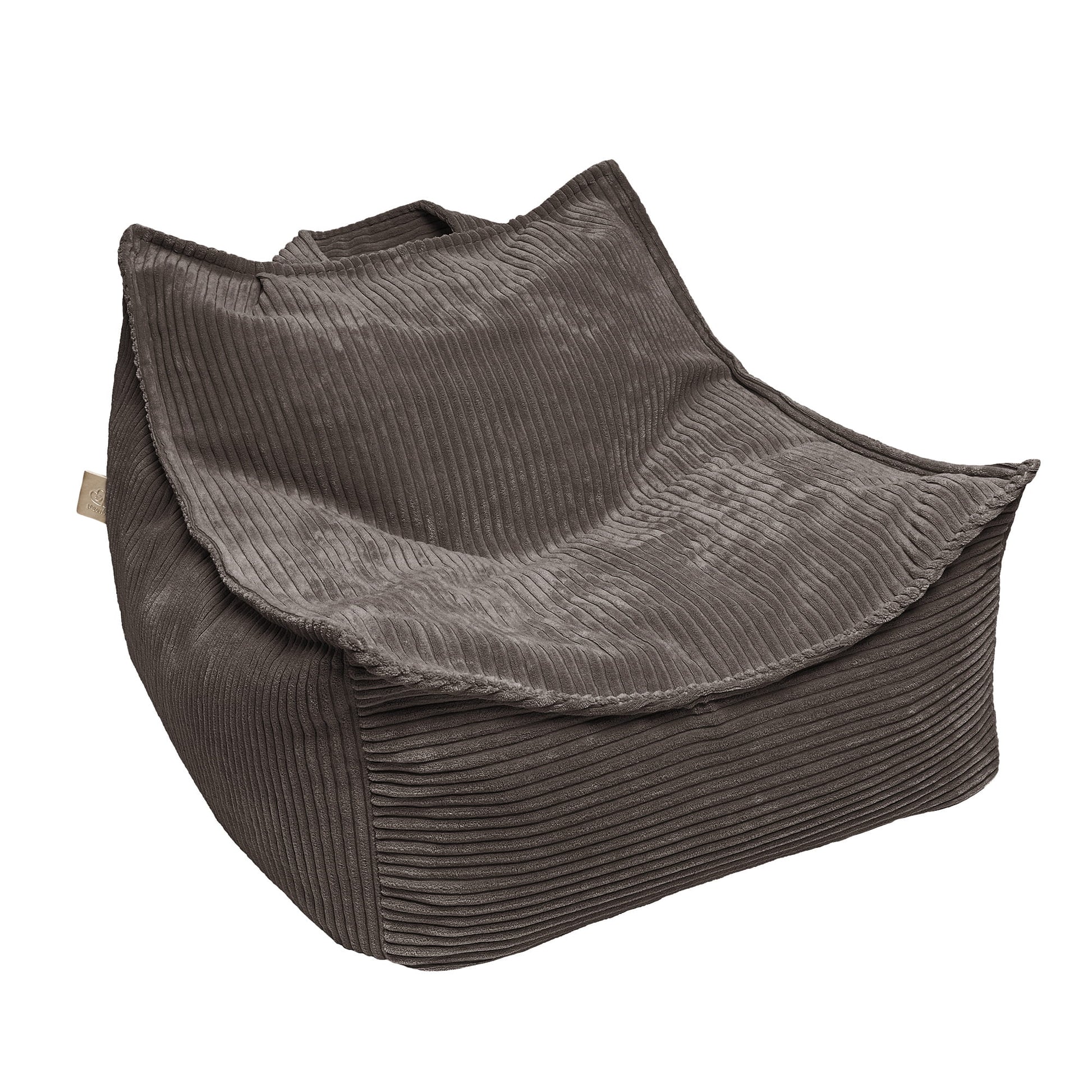 Poef Fluwelend Bruin Moderne Interieuraccessoire Uitmuntend by MeowBaby