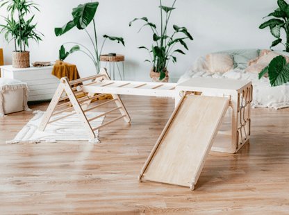 Glijklim Helling Voor Klimrekken Speelkubus Uitbreiding by Ette Tete